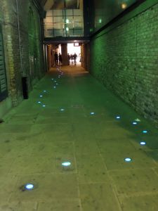 Lighting the route of the Thames – Steelyard Passage.